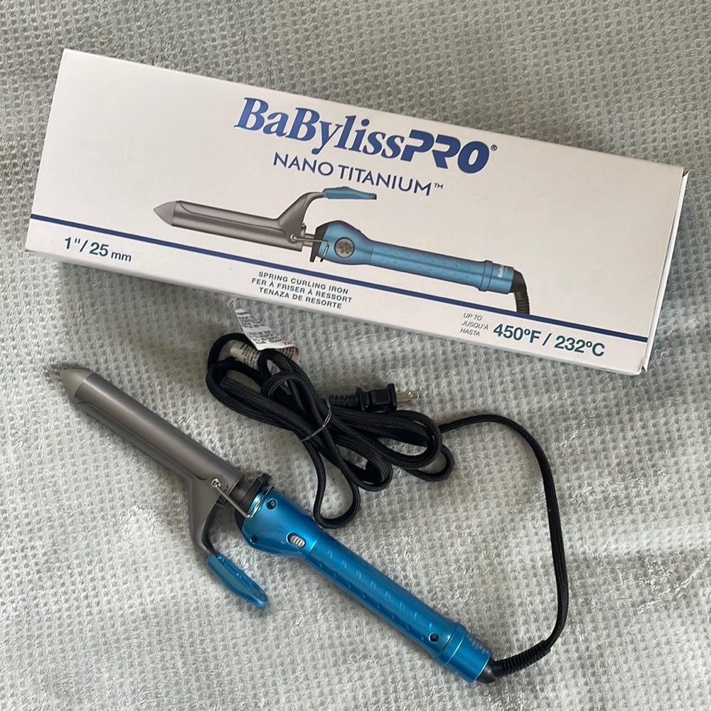 Babyliss Pro Nano Titanium Curling Iron - 1” Barrel